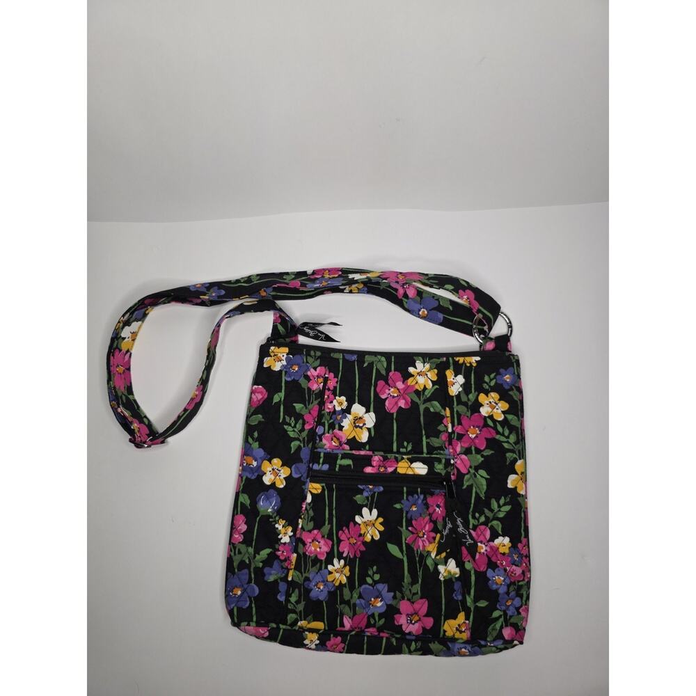 Vera Bradley Crossbody Purse Handbag Floral Wildflower Garden Quilted Colorful
